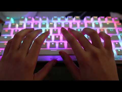 ASMR Keyboard Typing To Soothe You To Sleep 💤🔊