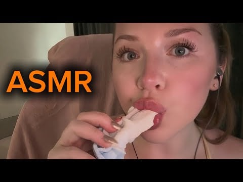BRAIN EXPLODING MOUTH SOUNDS ASMR (squishy chewing fake food asmr)