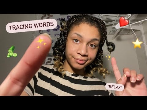 ASMR - Relaxing Letter Spelling (Skylar)