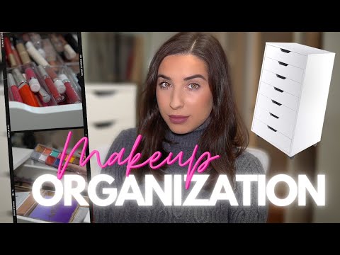 ASMR | Makeup Organization & Storage Tour