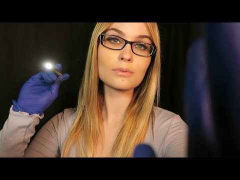 ASMR Sleep Clinic for Insomnia | Face & Eye Exams & Relaxation Triggers