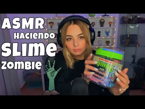 ASMR para DORMIR haciendo SLIME ! | ASMR en Español