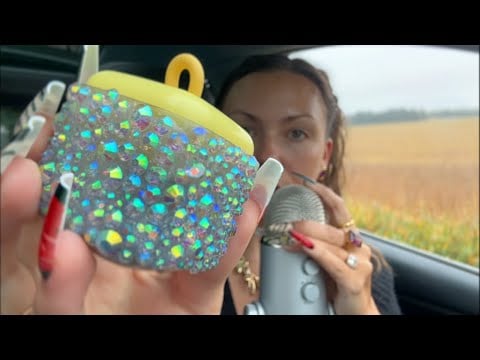 asmr/ tingles + rambles❤️‍🔥 (bare mic scratching, screen tapping, + more)