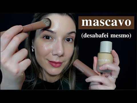 A S M N: TESTANDO Os LANÇAMENTOS da MASCAVO | BASE | CONTORNO | PINCEL - O ERRO TEM PERDÃO ou NÃO?