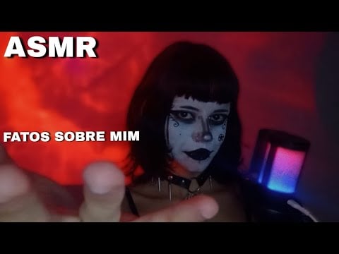 ASMR FATOS SOBRE MIM | MUITO SUSURROS PARA VOCÊ CAIR NO SONO