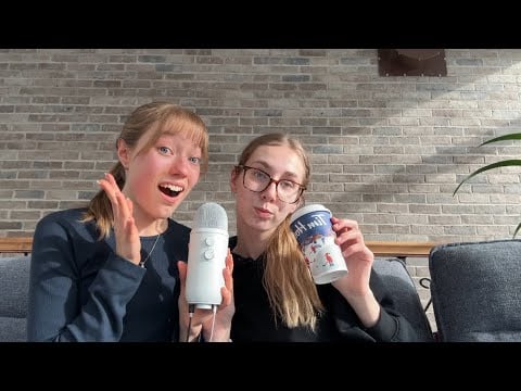 my friend tries asmr for the 1st time !! (chaotic but she slayed)