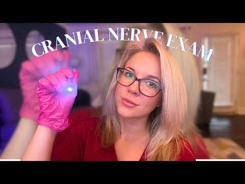Uncomfortably INTENSE Cranial Nerve Exam ASMR 😳 Whispering Eye & Light Triggers • Immersive Audio