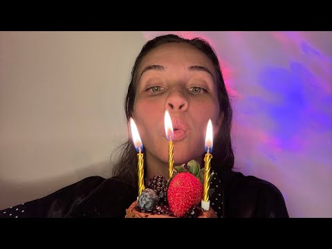 🎂ASMR: ANIVERSÁRIO de 9 ANOS DO CANAL | BIRTHDAY ASMR 🥳