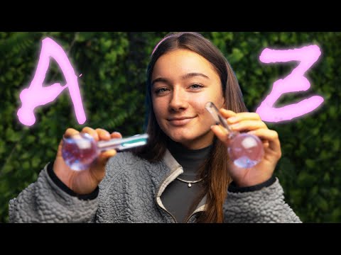 ASMR - 26 Alphabet Triggers!