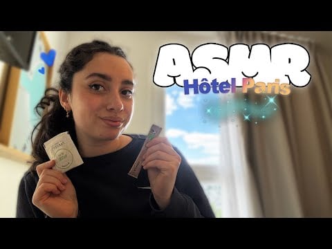 🌙 ASMR FRANÇAIS : DANS MA CHAMBRE D'HÔTEL 🧸 (bad asmr)