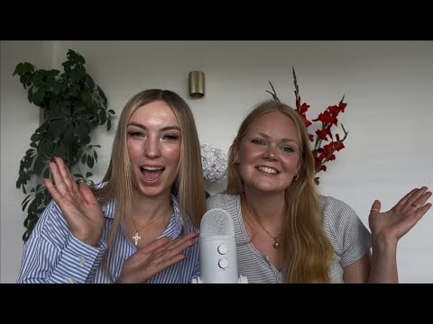 My friend tries ASMR for the first time