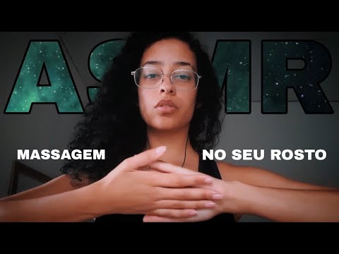 ASMR | MASSAGEM FACIAL RELAXANTE