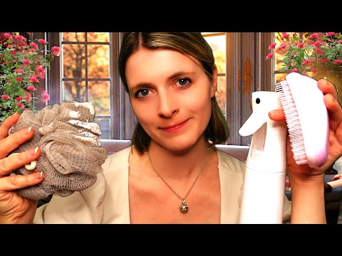 ASMR deutsch Gesichtsbehandlung💆‍♀️Spa Facial Treatment I Personal Attention Roleplay (german)