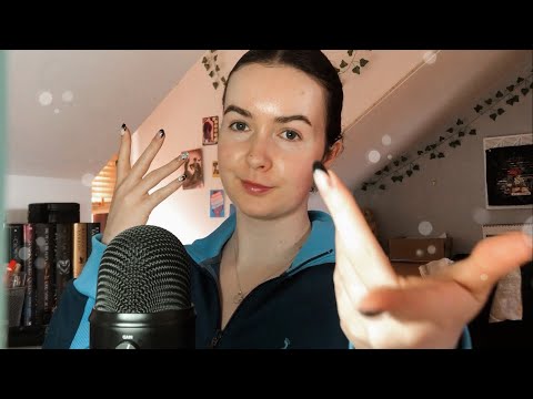 ASMR || Fast & Aggressive Mouth Sounds w/ Hand movements