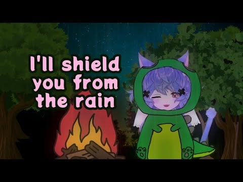 “ASMR” Roleplay: You Meet a Dinosaur Who You Ran Away From Previously, She Warms You with Your Fire