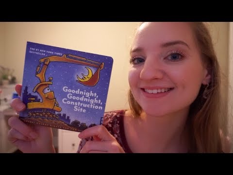 [ASMR] Whispered Bedtime Story - Goodnight Goodnight Construction Site