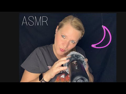 [ASMR] deutsch/german • Real Talk whispering Soft Spoken • Mouth Sounds • Finger Fluttering