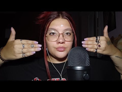 HAND MOVEMENTS, BACINI e MOUTH SOUNDS 😴💜 | ASMR ITA