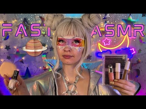 FASTEST alien 👽 Makeup for YOUR Earth Mission 🌎 Soft Spoken ASMR for Sleep, Focus and Speed