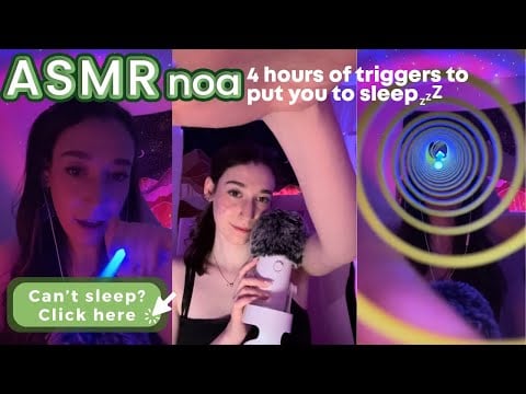 Energy Rain, Personal Attention, TIngly Sounds+ | 4 HOURS of ASMR for Relaxation 💕| live #188