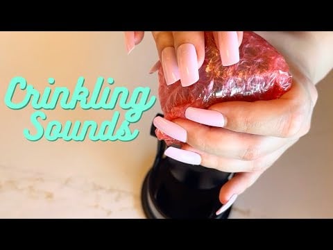 Indulge in the ASMR of Plastic Wrap Crinkling