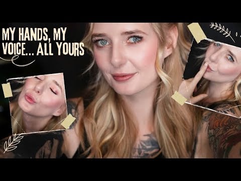 ASMR Face Touching, Kisses & ‘'You’re Mine’' Whispers