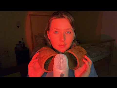 Slow and intentional ASMR with coconut pots