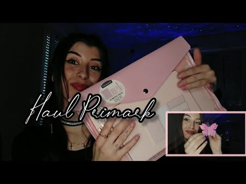 🇮🇹ASMR ITA• HAUL PRIMARK SVIZZERO 🇨🇭 #ASMRITA #haulvideo #primark