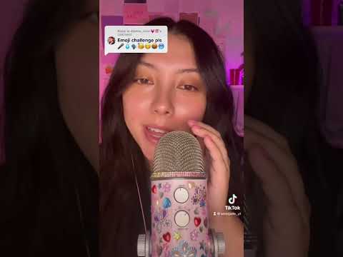 emoji challenge ASMR