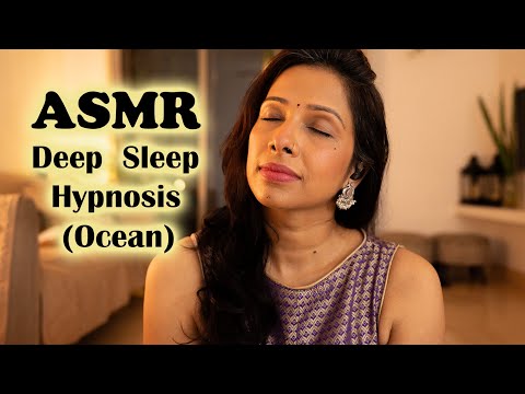 ASMR| (Ocean) Deep Sleep Hypnosis with Guided Meditation