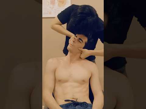 ASMR: Chiropractor Fixes my BACK and NECK PAIN with Adjustments #shorts