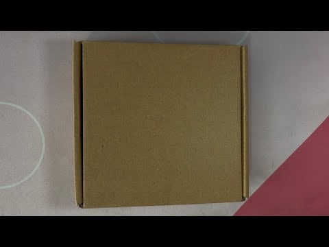 ASMR Tapping On A Cardboard Box