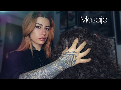 MASAJE en tu cabecita · ASMR MUY relajante