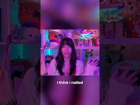 ASMRtist attempts ASMR with eyes closed