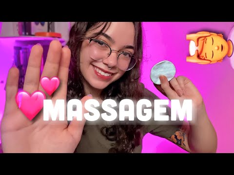 ✨ASMR ROLEPLAY | Uma massagem facial para você dormir✨