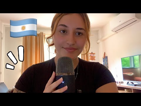 asmr susurrando expresiones ARGENTINAS 🇦🇷!!