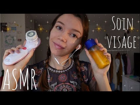 ASMR | Soin du visage par une amie (roleplay)