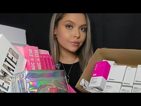 ASMR in Bulgarian | BIG Beauty Haul: Jeffree Star & The Ordinary | АСМР: Нови Придобивки ✨