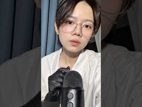 Gấu ASMR : găng tay cao su - glove sounds #shorts #asmrvietnam #relax #triggersforsleep