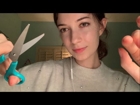 ASMR Lofi | Haircut roleplay (soft spoken, personal attention) 💜