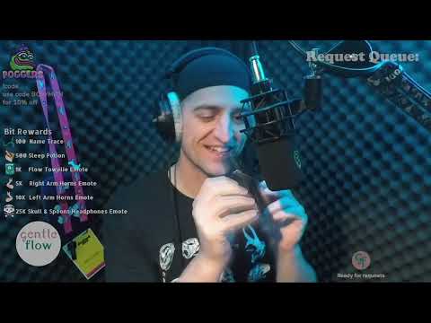 Experimental #ASMR #SleepAid and Name Traces from Twitch Live Stream