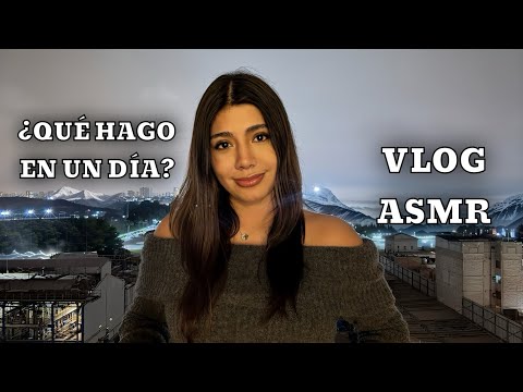 ASMR VLOG ESPAÑOL / ASMR UN DÍA muy RANDOM CONMIGO / PASA DE TODO