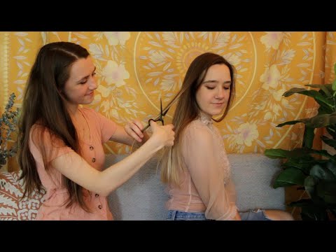 ASMR - Soft Spoken Hair Salon 3 Roleplay ♡ (Scalp Massage, Hair Cutting, Brushing)