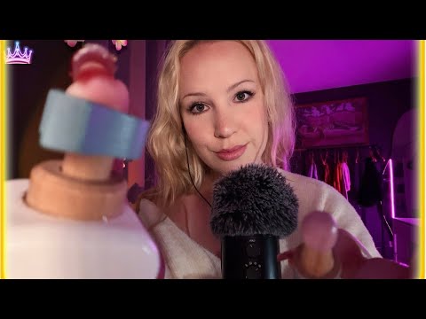 Wooden & glass skincare (while yapping) 🪵🧴 | Personal Attention ASMR