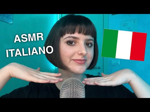 ASMR ITALIANO 🇮🇹 (in Italian + random trigger assortment)