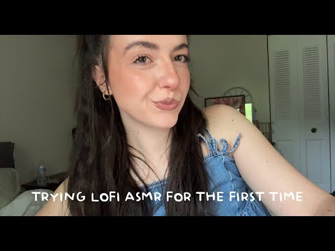 Trying Lofi ASMR for the first time !!✨