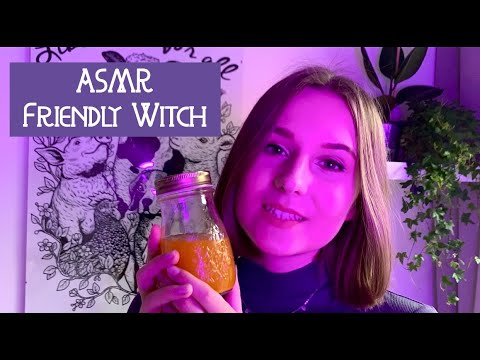 ASMR po polsku 🌙 Przygotowuję dla ciebie eliksir nasenny 🔮 // The Good Witch 🧙🏻‍♀️ (roleplay, rain)