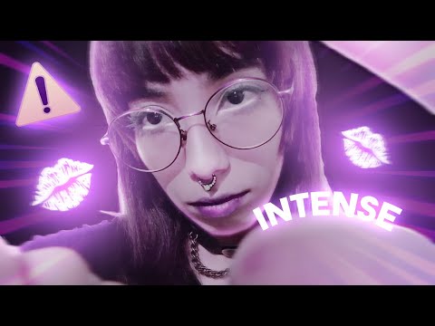 ASMR EQUALIZADO SONS DE BOCA INTENSO E TOQUES NA TELA