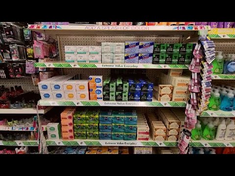 Dollar Tree Soap/Baby/OTC Shelf Organization (Soft Spoken)