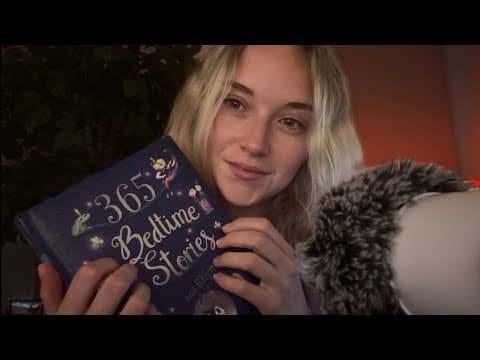 ASMR Bedtime Stories | Reading You to Sleep (VERY Soft Spoken/Whisper, Tapping, Page Flipping)